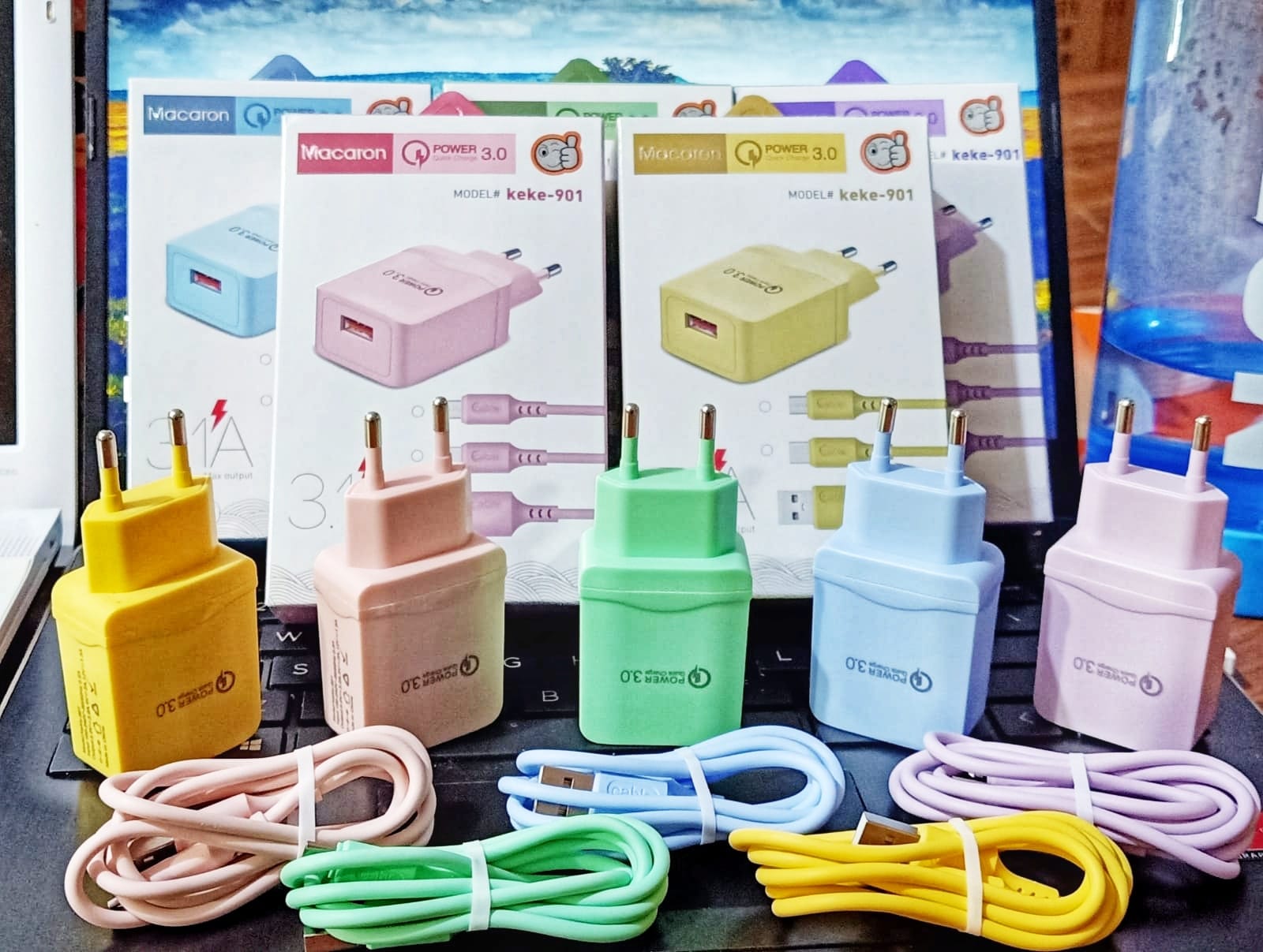 TRAVEL CHARGER  MACARON 1.5A 901 